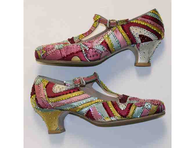 Harvey Fierstein-signed Edna Turnblad shoes from Hairspray Live!