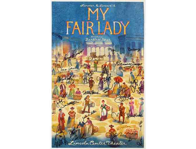 Signed My Fair Lady poster