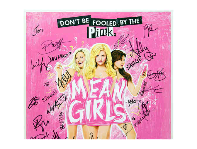 Signed Mean Girls poster