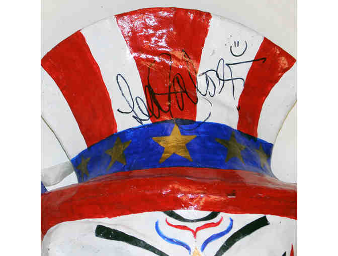 Lea Salonga-signed 'The American Dream' mask from Miss Saigon