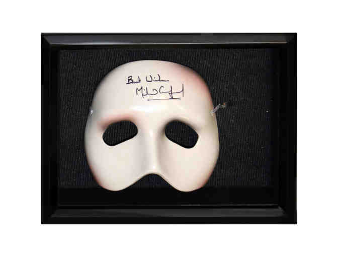 Michael Crawford-signed The Phantom of the Opera ceramic mask