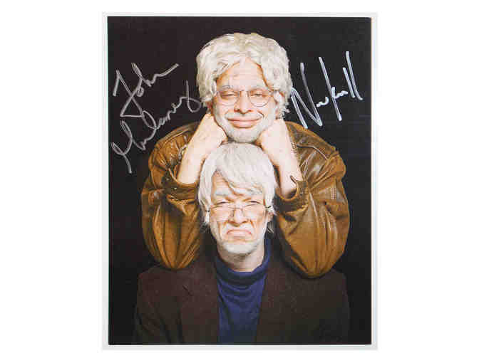 Photo from Oh, Hello on Broadway, signed by John Mulaney and Nick Kroll