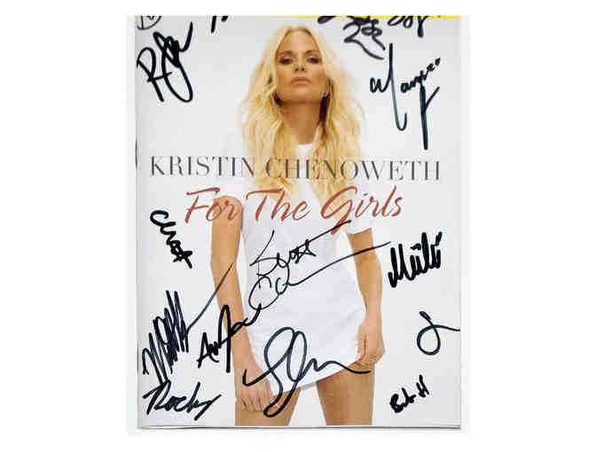 Signed Kristin Chenoweth: For the Girls opening night Playbill