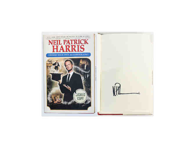 Signed copy of Neil Patrick Harris' memoir 'Choose Your Own Autobiography'