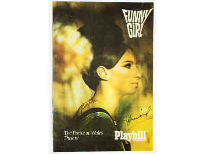 Funny Girl Playbill, signed by Barbra Streisand