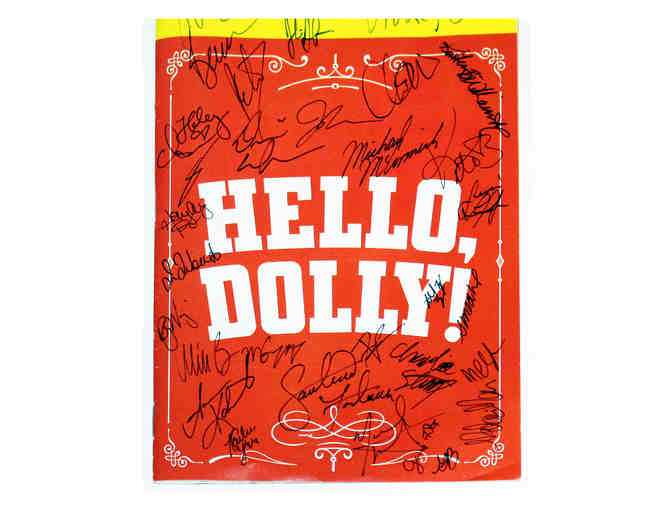 Hello, Dolly! Playbill, signed by Victor Garber, Bernadette Peters and more