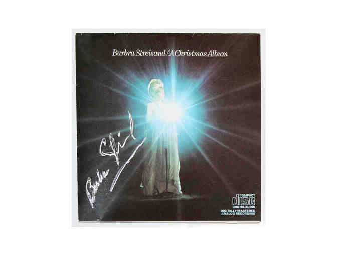 Signed 'Barbra Streisand: A Christmas Album' CD