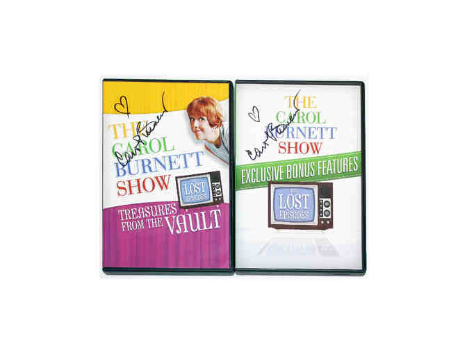 Signed 'The Carol Burnett Show: Treasures From The Vault' and 'The Lost Episodes' DVDs