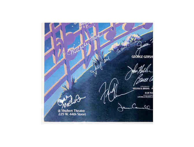 Signed Crazy For You poster
