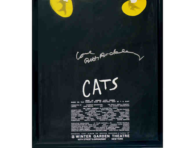 Cats posters, signed by Betty Buckley