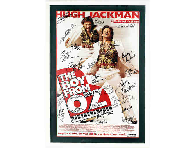 The Boy from Oz poster, signed by Hugh Jackman and more