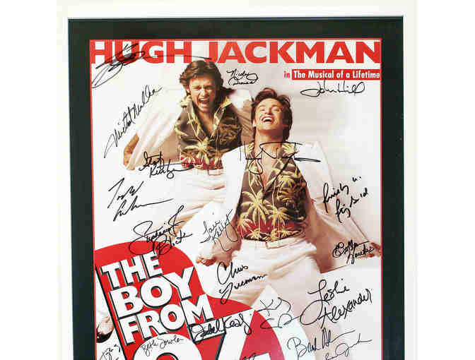 The Boy from Oz poster, signed by Hugh Jackman and more