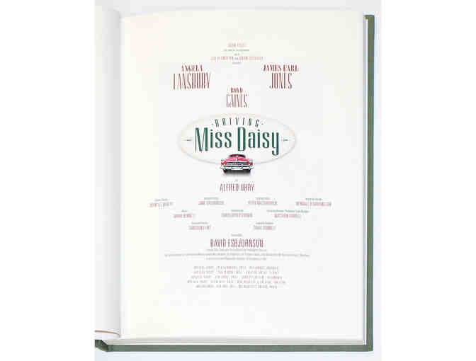 Autographed Driving Miss Daisy 2013 Australian Tour Script - Photo 2