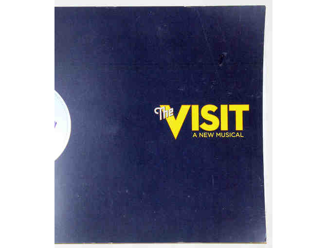 Limited-edition The Visit press book, signed by John Kander and Terrence McNally