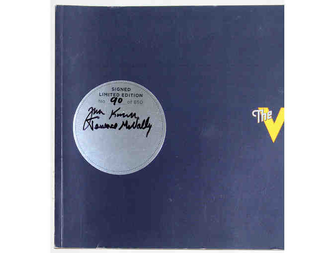 Limited-edition The Visit press book, signed by John Kander and Terrence McNally