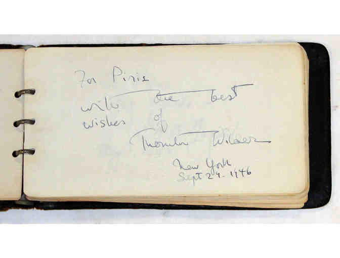 1945-circa autograph book (1 of 3) with notes & autographs from Bing Crosby and more
