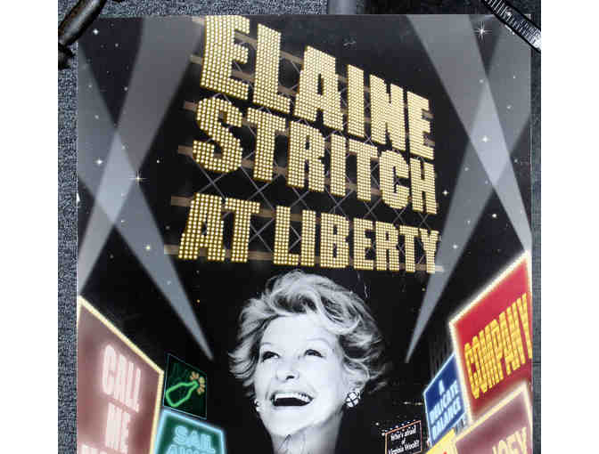Elaine Stritch: At Liberty poster, signed by Elaine Stritch