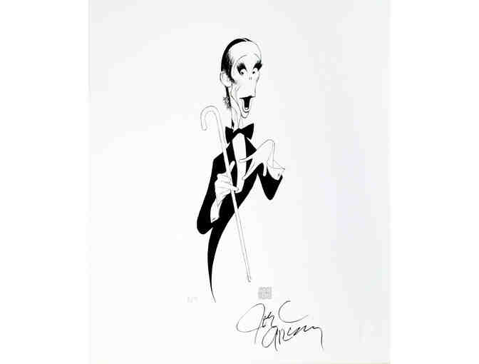 Cabaret print by Al Hirschfeld, signed by Joel Grey