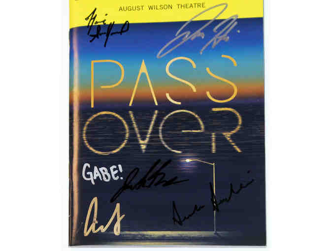 Pass Over Playbill, signed by the entire original Broadway cast