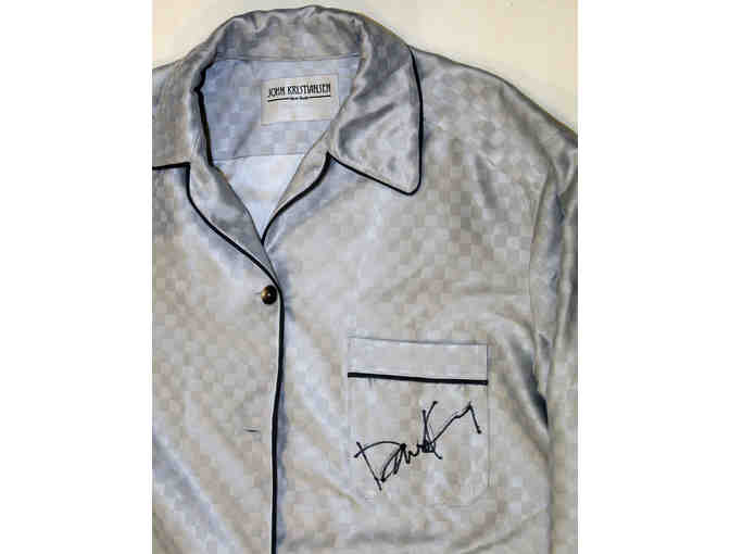 Pajamas worn by and autographed by Daniel Craig from Macbeth