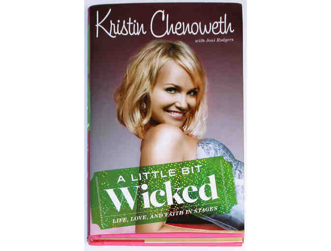 Kristin Chenoweth-autographed autobiography