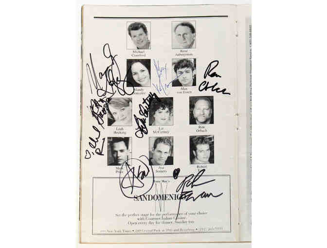 Autographed Dance of the Vampire Playbill