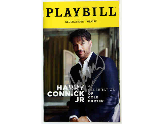 True Love: A Celebration of Cole Porter Playbill and CD, both signed by Harry Connick Jr.