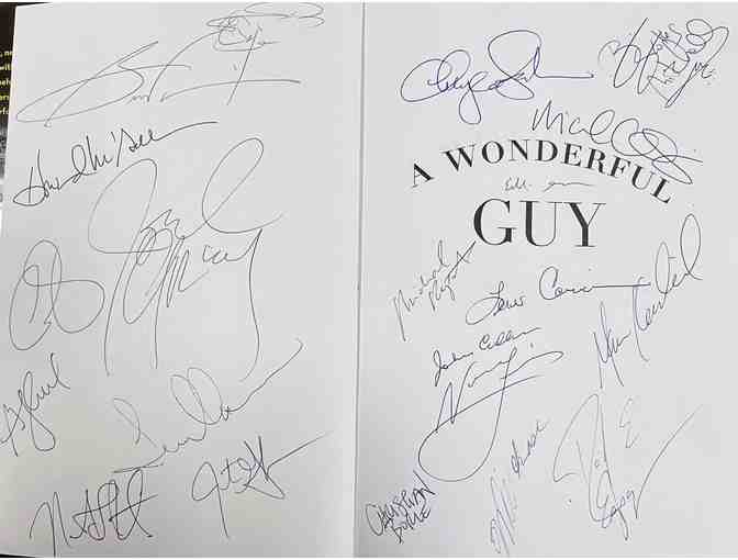 Signed A Wonderful Guy: Conversations with the Great Men of Musical Theater Book