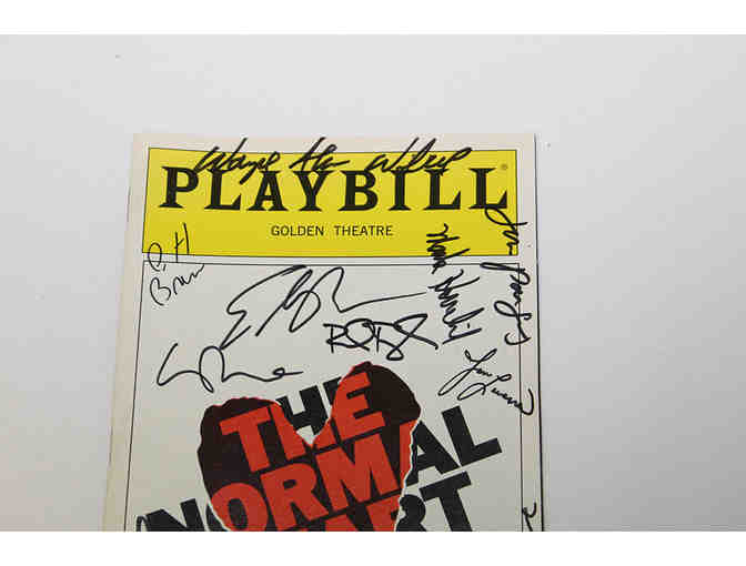 Jim Parsons, Ellen Barkin & full cast The Normal Heart opening night Playbill