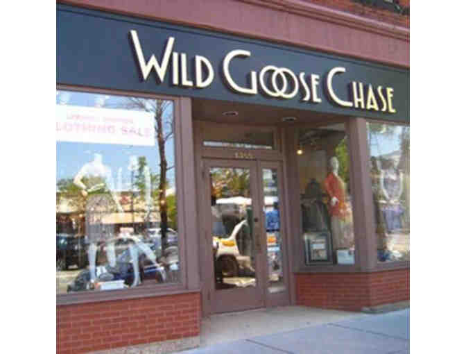 $25 Gift Certificate; Wild Goose Chase