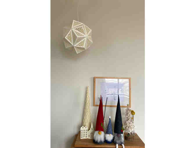 paper hanging lamp