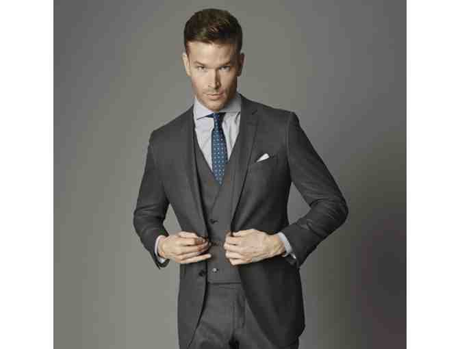 A Custom tailor-made suit (2pc or 3pc) plus custom shirt, built just for YOU