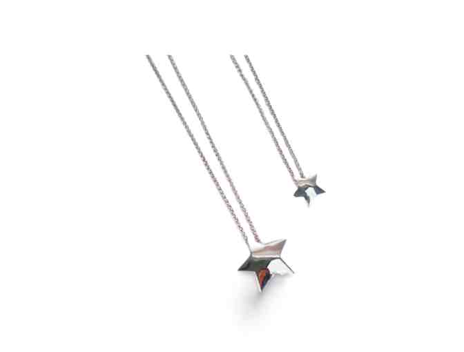 Mini Silver Star Necklace - Photo 1