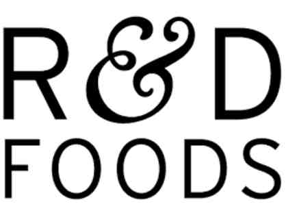 $100 R & D Foods gift card!