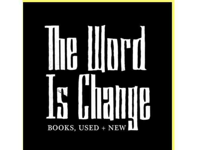 The Word is Change Bookstore $20 Gift Card and Tote Bag! - Photo 1