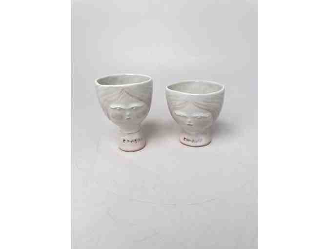 Hand Built Wine Cups by Satchiko Ceramics - Photo 1