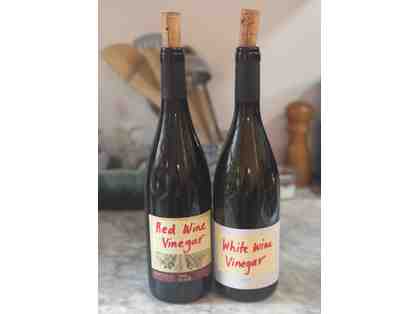 Red & white vinegars made from natural wine