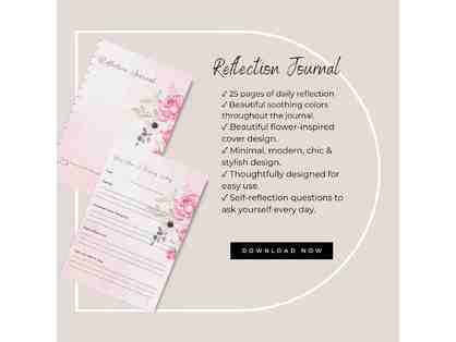 Digital Reflection Journal from Pink Journals By Her