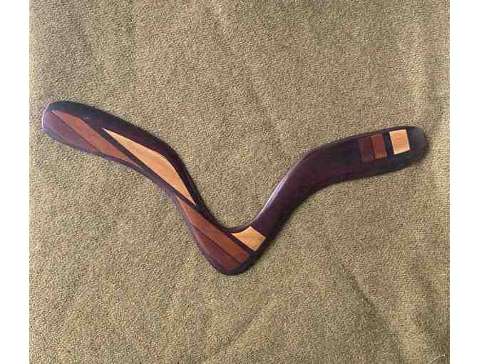 Vintage Rangs Wooden Boomerang (The Seagull) - Photo 1