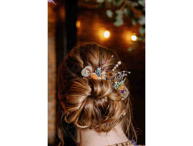 For a Celebration - Flower Hair Piece and Flower Pocket Square! - Photo 2
