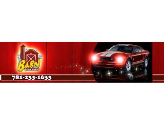 $150 Gift Certificate to Barn Car Wash