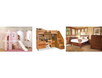 $1,000 Gift Certificate to Bedrooms Furniture Store