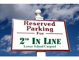 Second in Carpool Line - Lower School