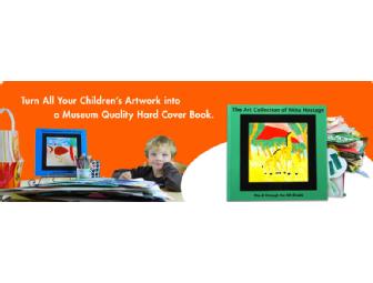 Turn Your Child's Artwork into a Hardcover Treasure!