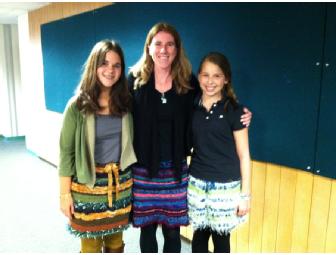 Hand-Knit Child's Skirt, Size 4T