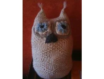 Custom Hand-Knit Owl
