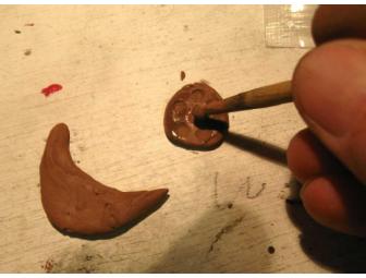 Hand-made Bronze Earrings