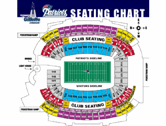 Patriots vs Buffalo Bills, November 11th  - 5th row seats at the 50 yard line!