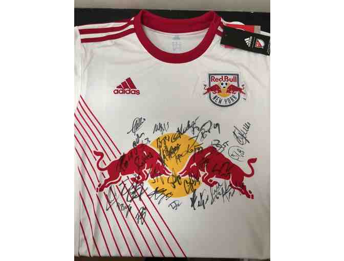 New York Red Bulls Tickets (4) + Signed Jersey - Photo 1