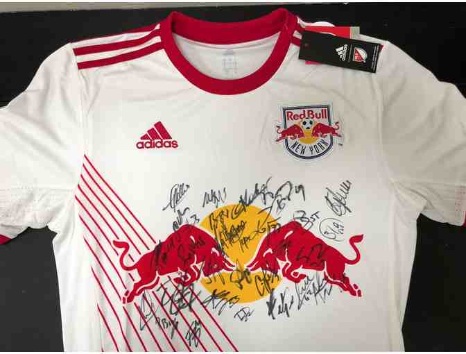 New York Red Bulls Tickets (4) + Signed Jersey - Photo 2